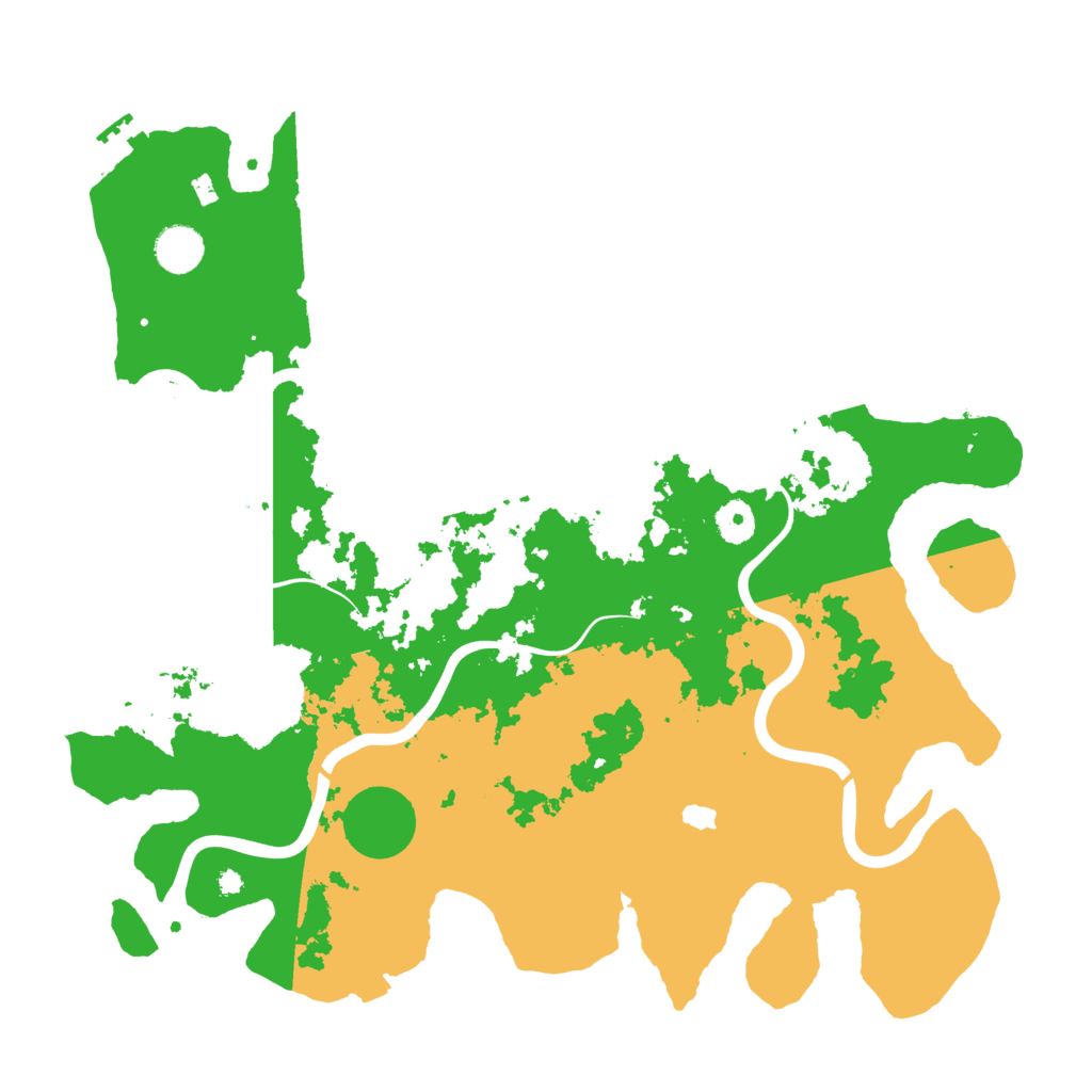 Biome Rust Map: Procedural Map, Size: 4000, Seed: 834691