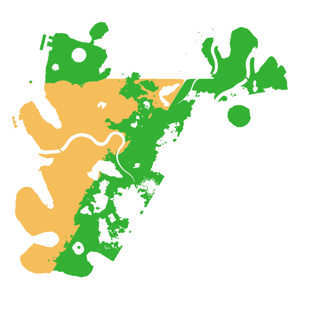Biome Rust Map: Procedural Map, Size: 4000, Seed: 636695