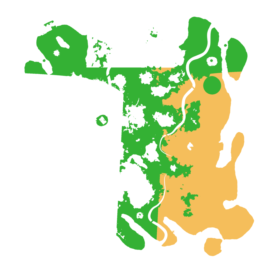 Biome Rust Map: Procedural Map, Size: 4000, Seed: 272392