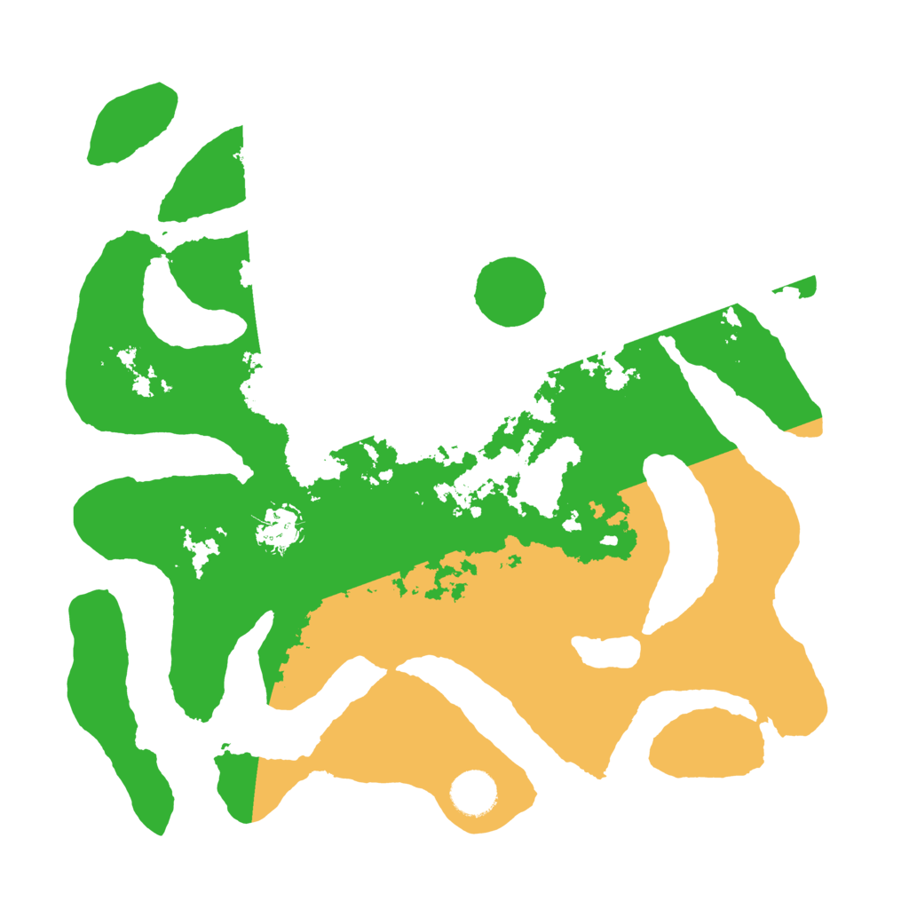 Biome Rust Map: Barren, Size: 3500, Seed: 1629573