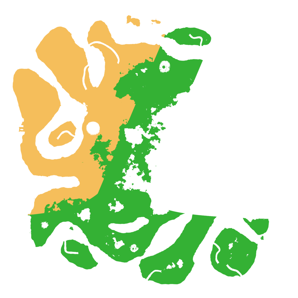 Biome Rust Map: Procedural Map, Size: 3950, Seed: 239662929