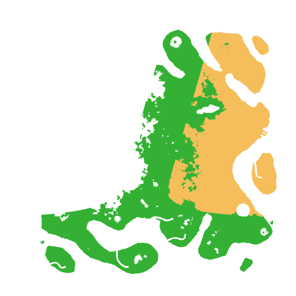 Biome Rust Map: Procedural Map, Size: 4000, Seed: 247365