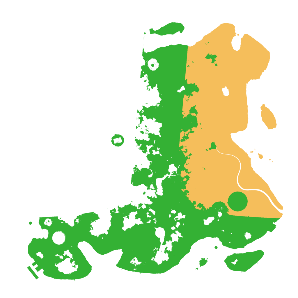 Biome Rust Map: Procedural Map, Size: 4000, Seed: 804494