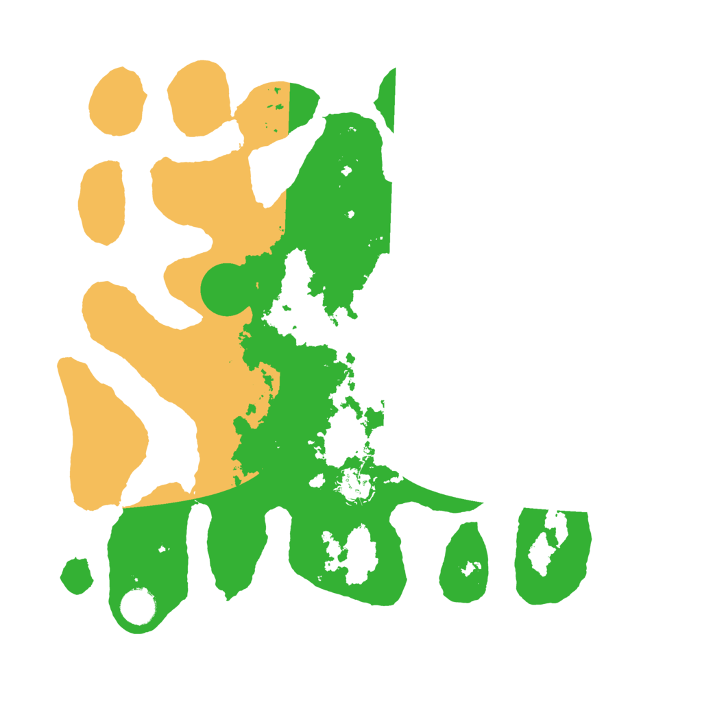 Biome Rust Map: Barren, Size: 3500, Seed: 2764862