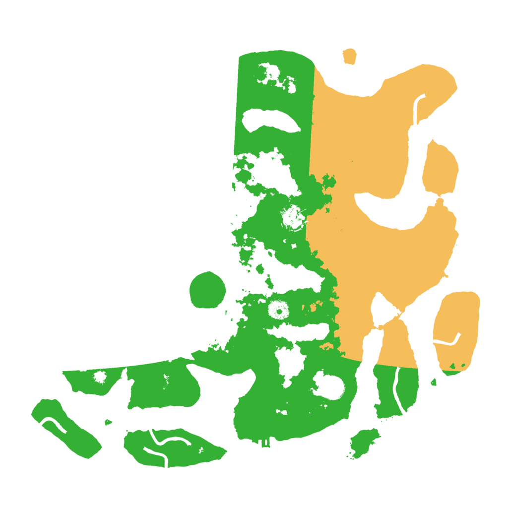 Biome Rust Map: Procedural Map, Size: 3750, Seed: 871538343