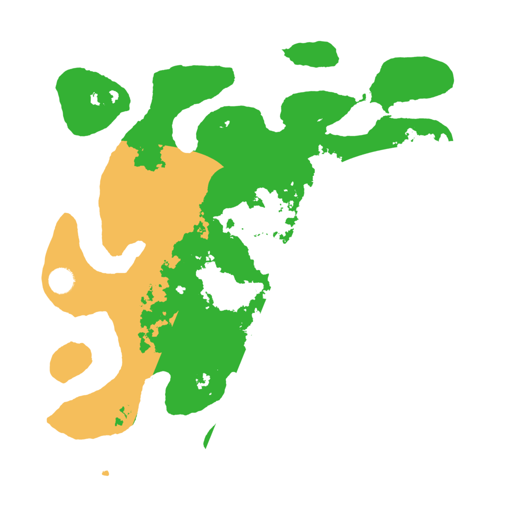 Biome Rust Map: Barren, Size: 3500, Seed: 2215225