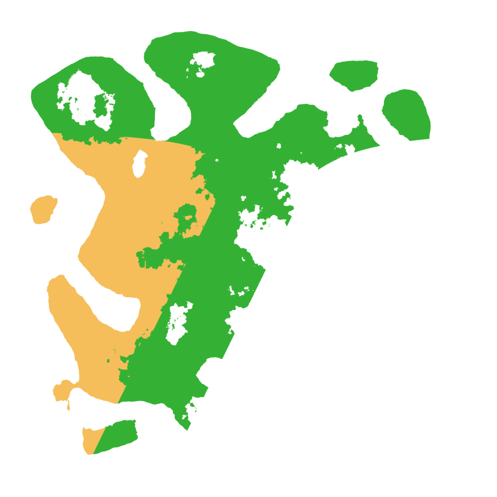 Biome Rust Map: Barren, Size: 3500, Seed: 4931501