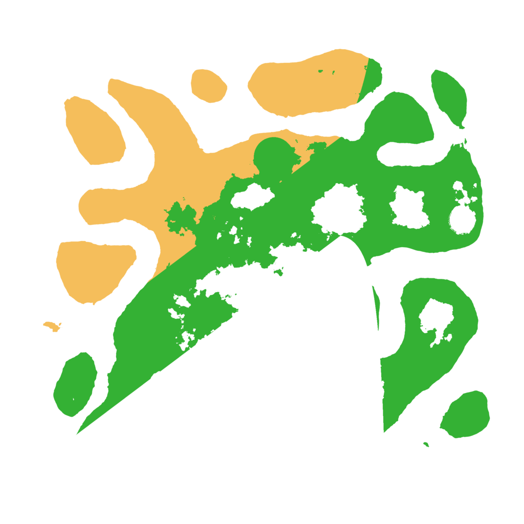 Biome Rust Map: Barren, Size: 3500, Seed: 5762769