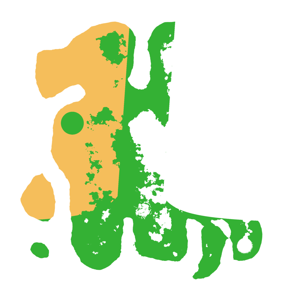 Biome Rust Map: Barren, Size: 3500, Seed: 5780863