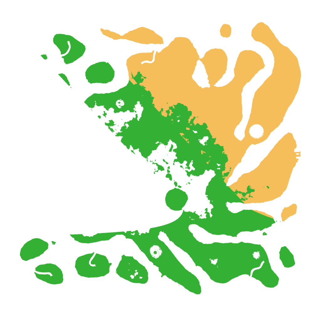 Biome Rust Map: Procedural Map, Size: 4000, Seed: 492818