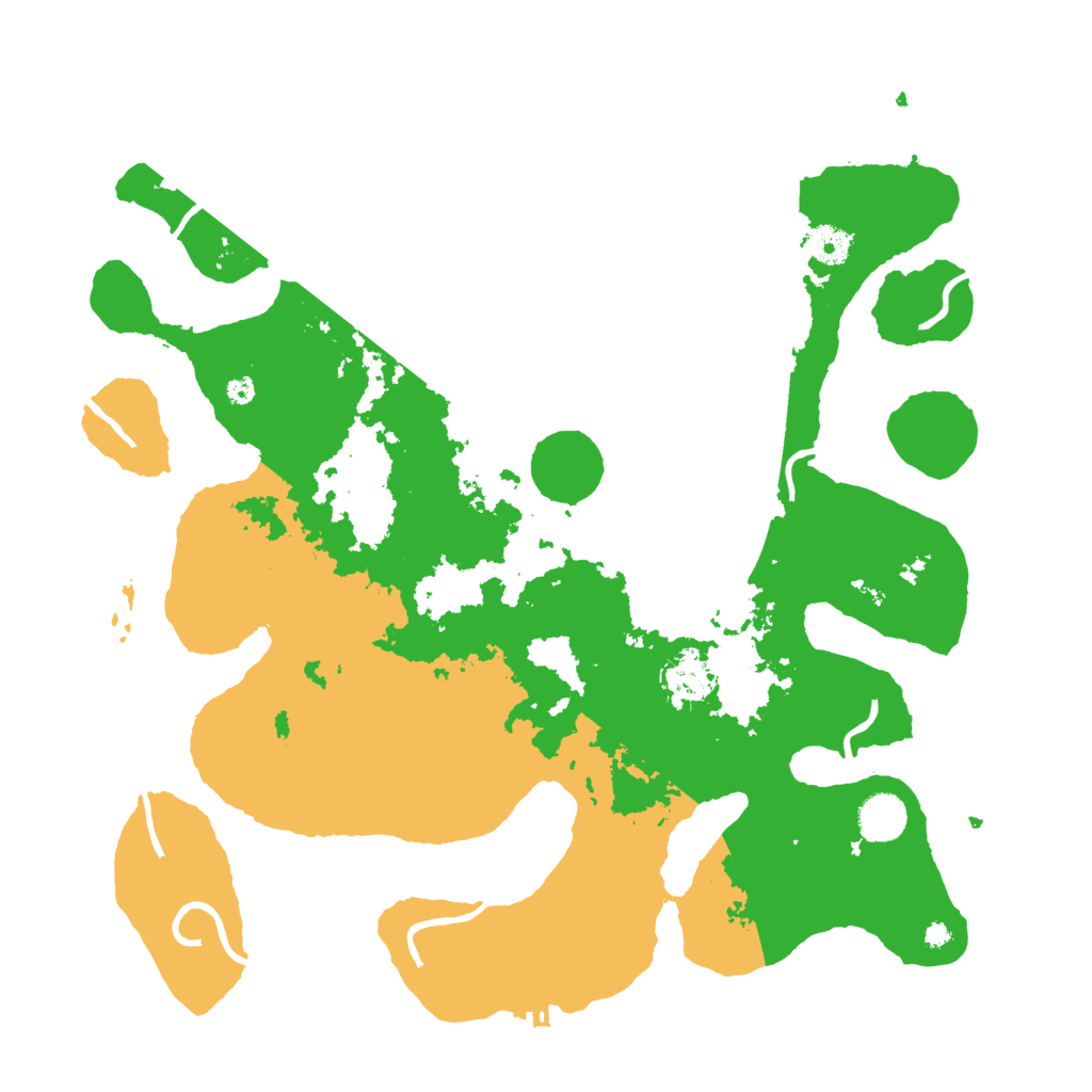 Biome Rust Map: Procedural Map, Size: 4000, Seed: 432721