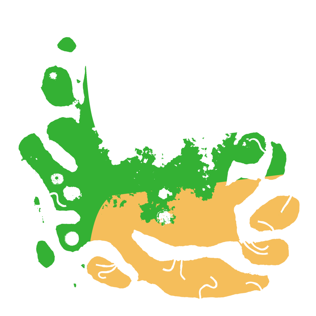 Biome Rust Map: Procedural Map, Size: 4000, Seed: 736255