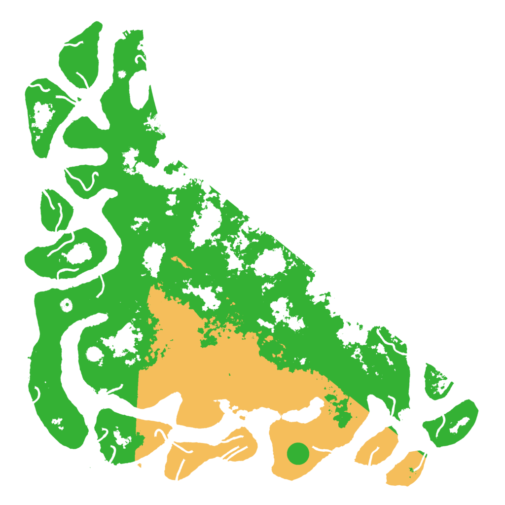 Biome Rust Map: Procedural Map, Size: 6000, Seed: 9820