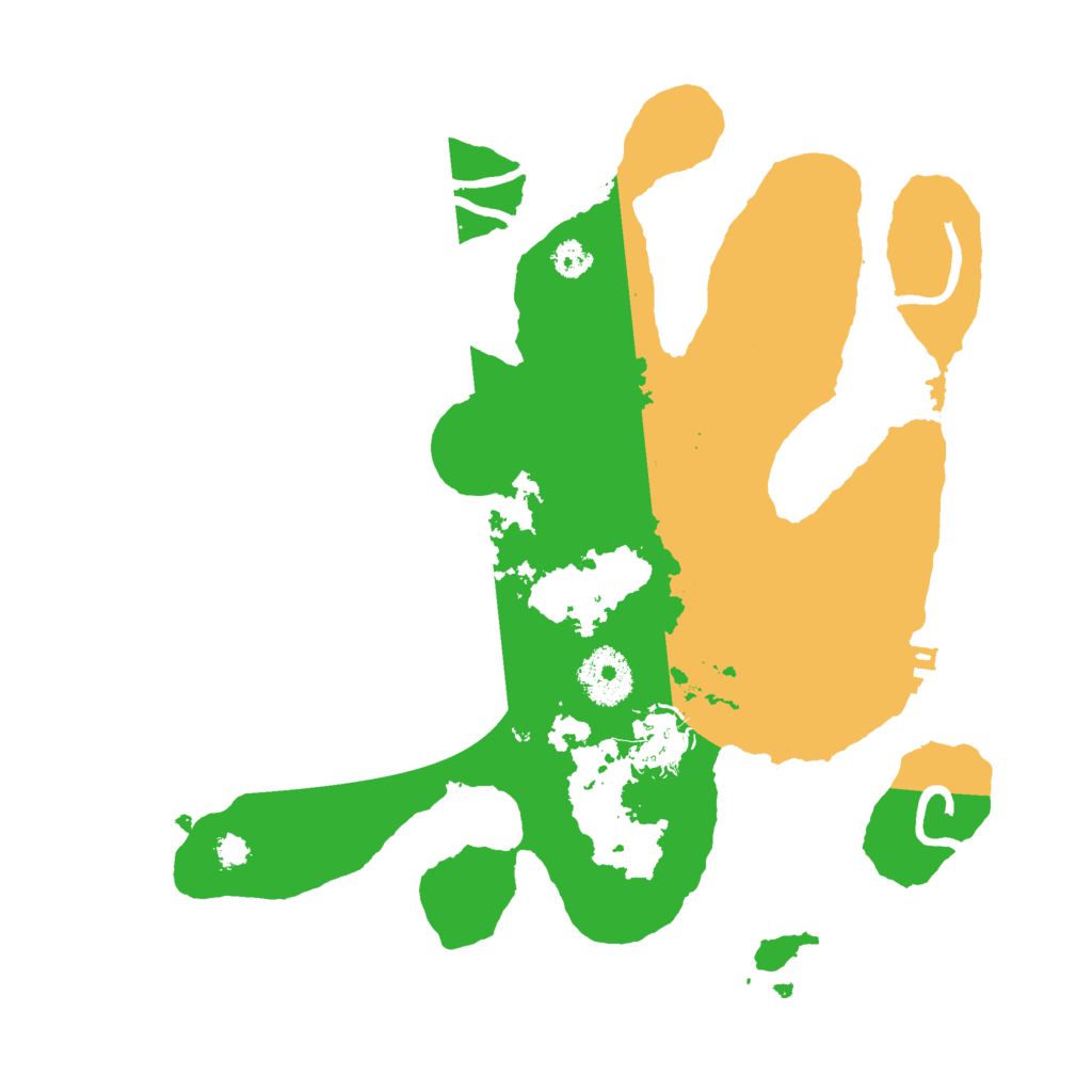 Biome Rust Map: Procedural Map, Size: 3000, Seed: 46182