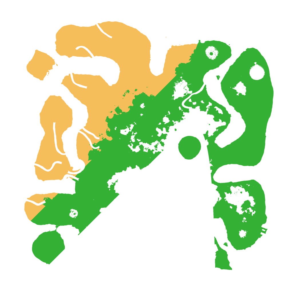 Biome Rust Map: Procedural Map, Size: 3500, Seed: 1816659