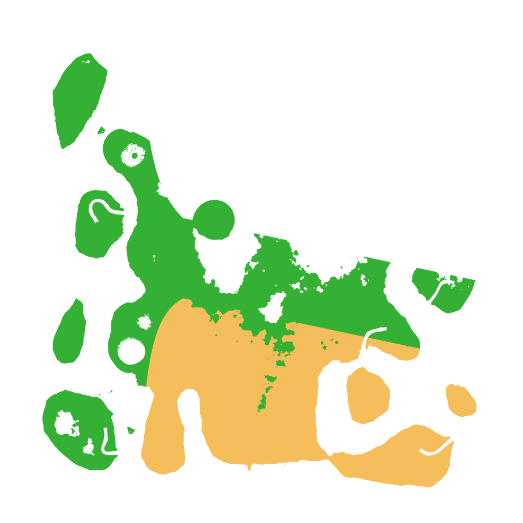 Biome Rust Map: Procedural Map, Size: 3500, Seed: 5166368