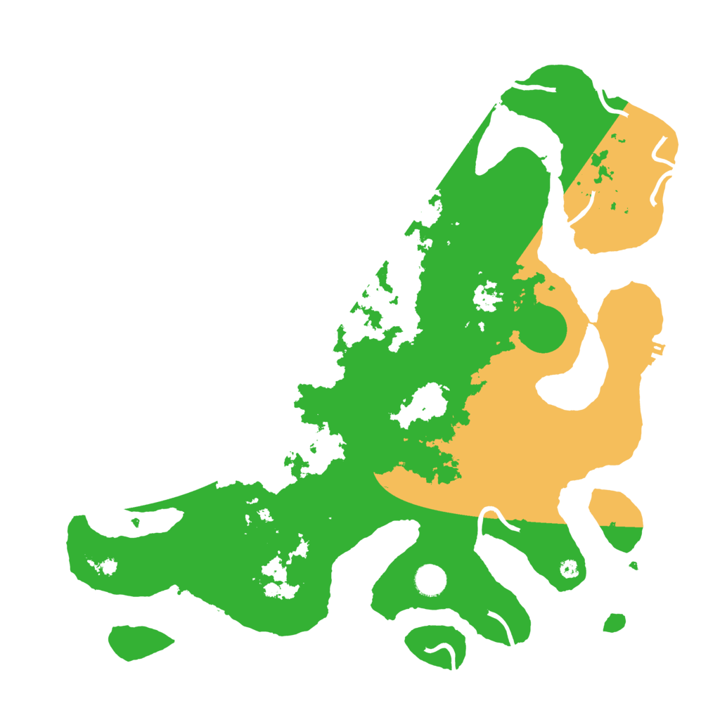 Biome Rust Map: Procedural Map, Size: 4000, Seed: 916925