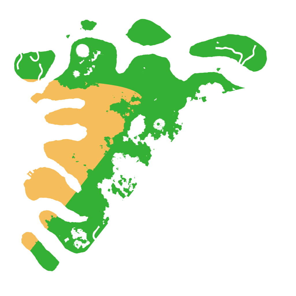 Biome Rust Map: Procedural Map, Size: 4000, Seed: 491408