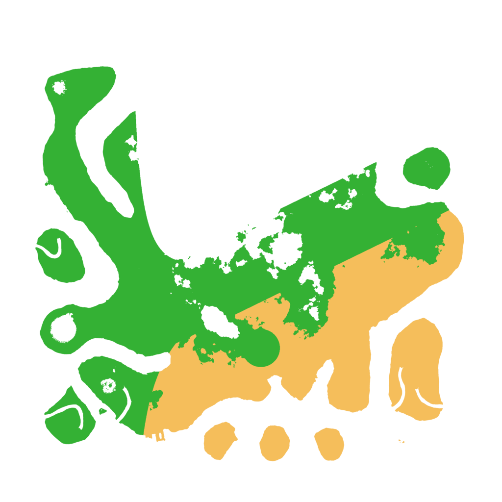 Biome Rust Map: Procedural Map, Size: 3500, Seed: 5660959