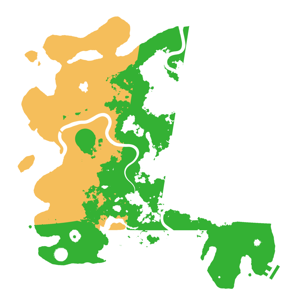 Biome Rust Map: Procedural Map, Size: 4000, Seed: 879520