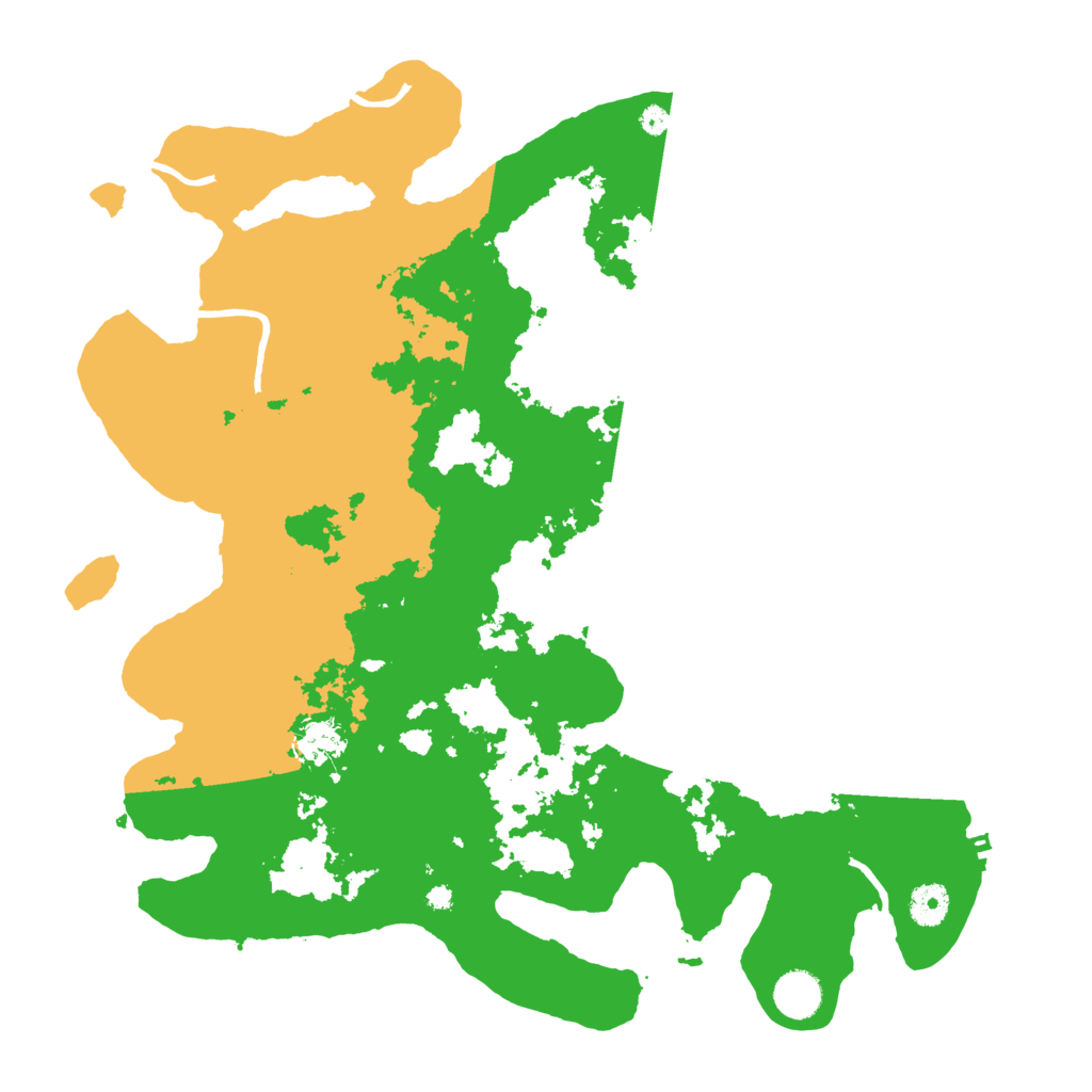 Biome Rust Map: Procedural Map, Size: 4000, Seed: 879520