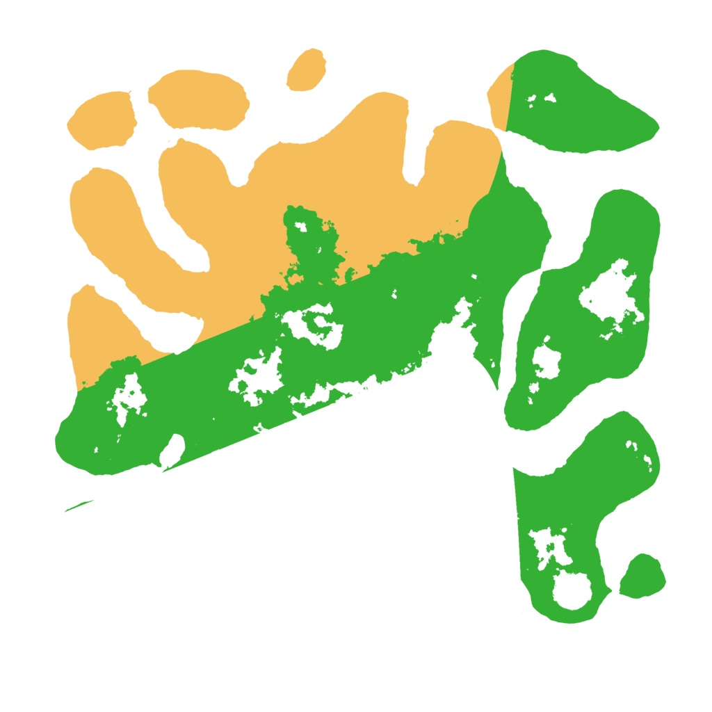 Biome Rust Map: Barren, Size: 3500, Seed: 5402067