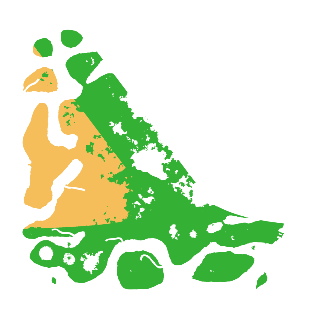 Biome Rust Map: Procedural Map, Size: 4000, Seed: 539217