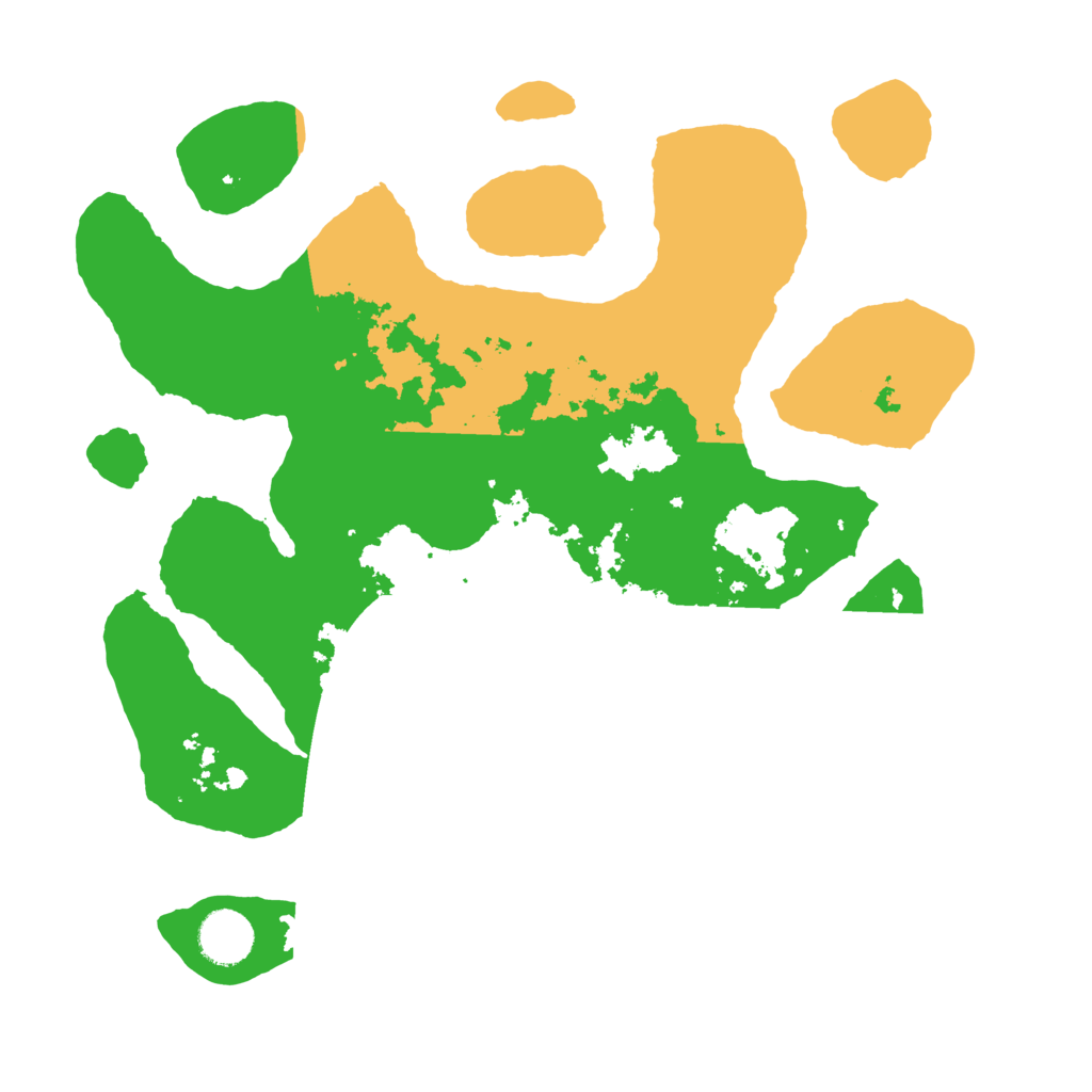 Biome Rust Map: Barren, Size: 3500, Seed: 2600014