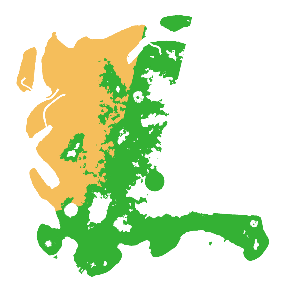 Biome Rust Map: Procedural Map, Size: 4000, Seed: 84654