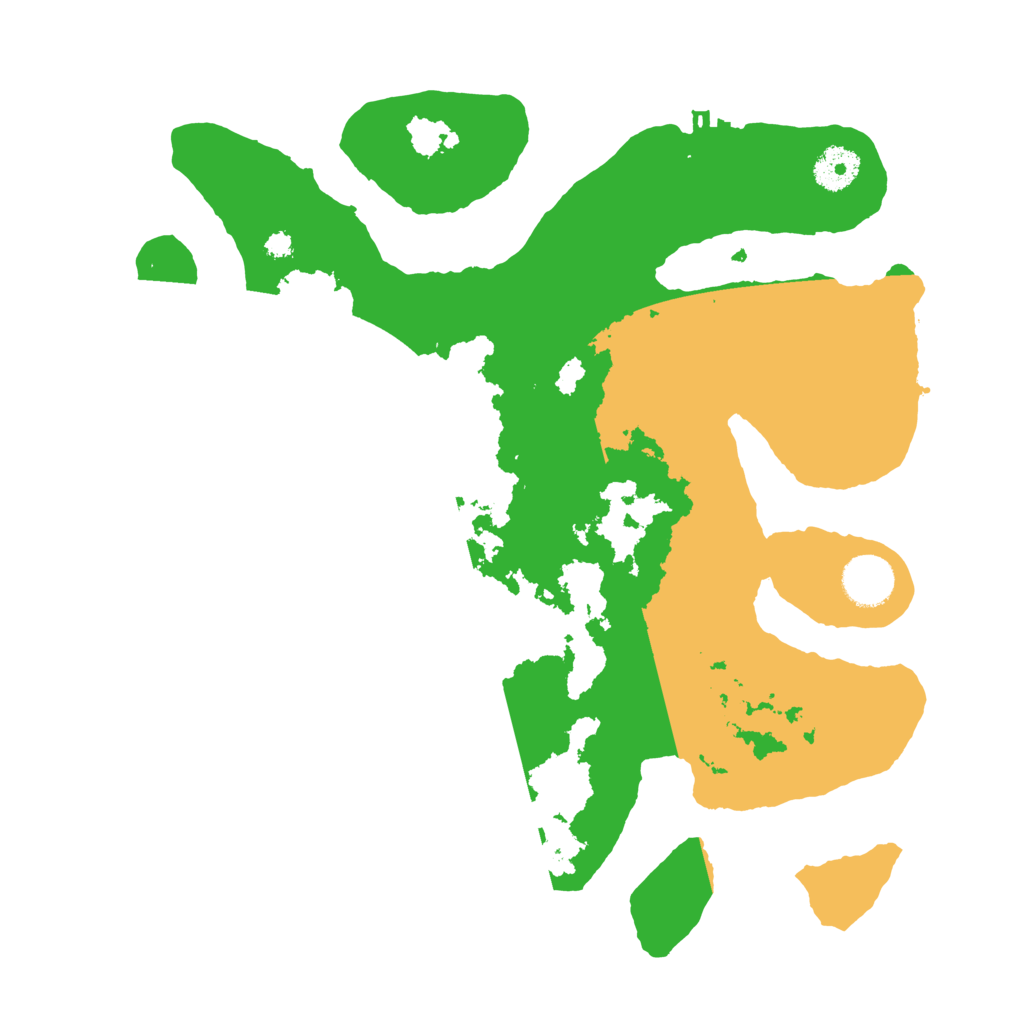 Biome Rust Map: Procedural Map, Size: 3500, Seed: 3826390