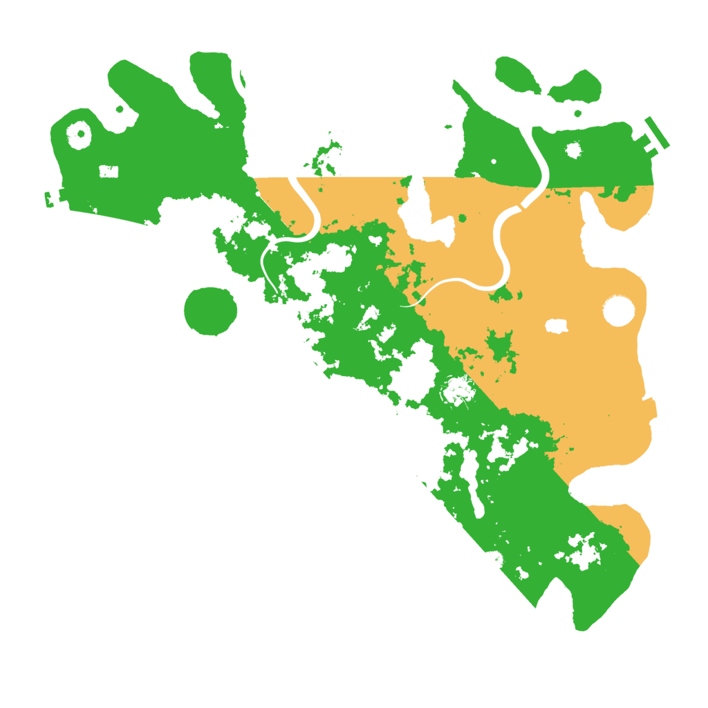 Biome Rust Map: Procedural Map, Size: 4000, Seed: 808639