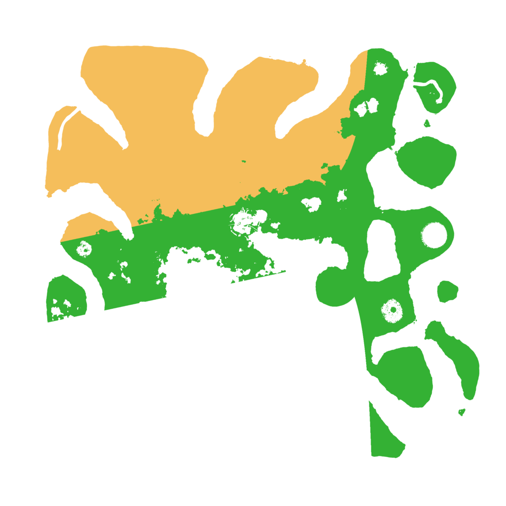 Biome Rust Map: Procedural Map, Size: 3500, Seed: 3657117