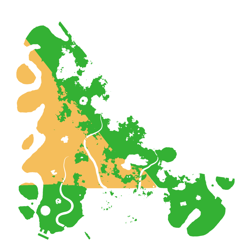 Biome Rust Map: Procedural Map, Size: 4500, Seed: 323906