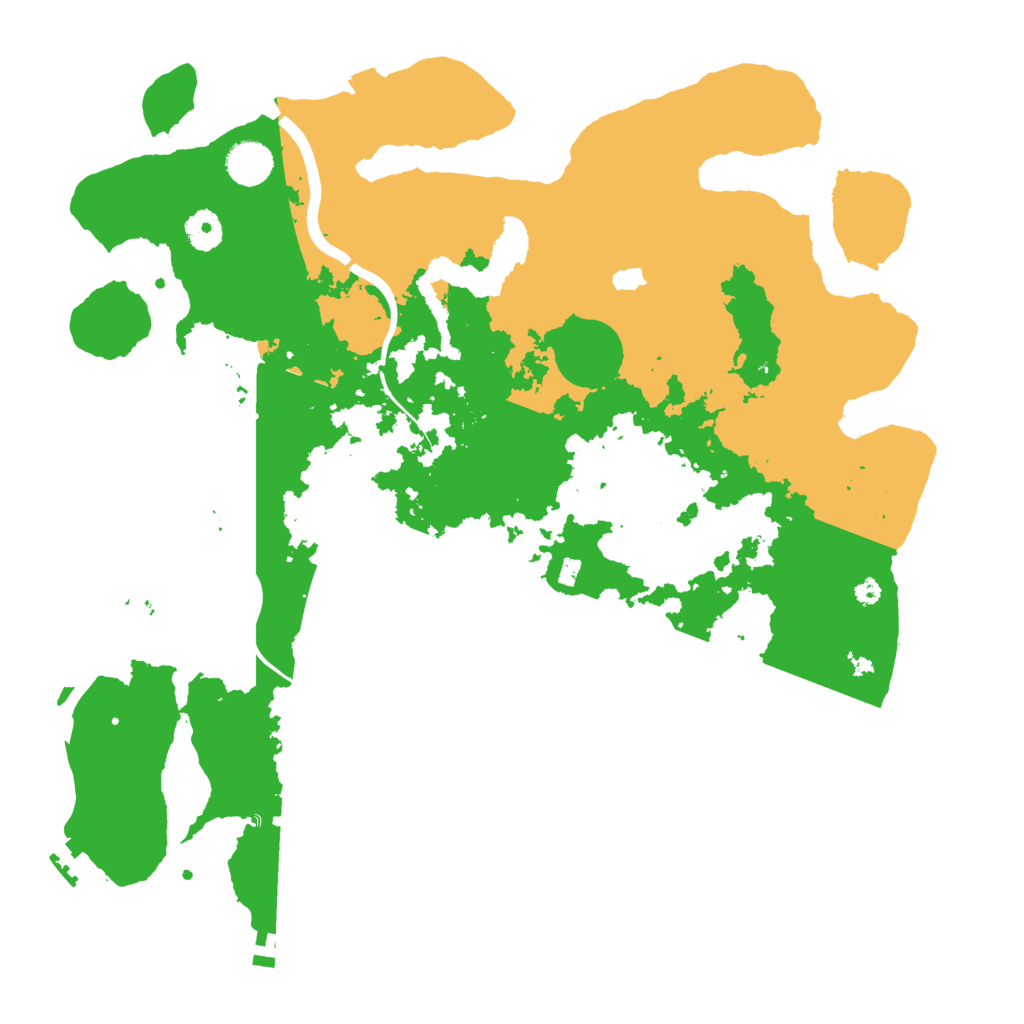 Biome Rust Map: Procedural Map, Size: 4000, Seed: 920710