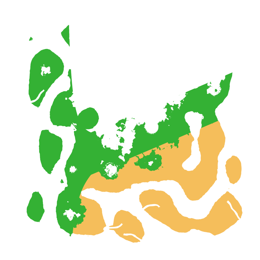 Biome Rust Map: Procedural Map, Size: 3500, Seed: 6147606