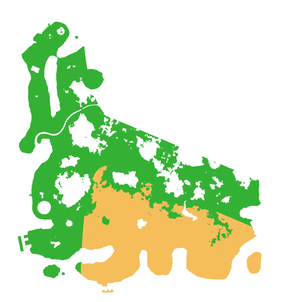 Biome Rust Map: Procedural Map, Size: 4000, Seed: 951067