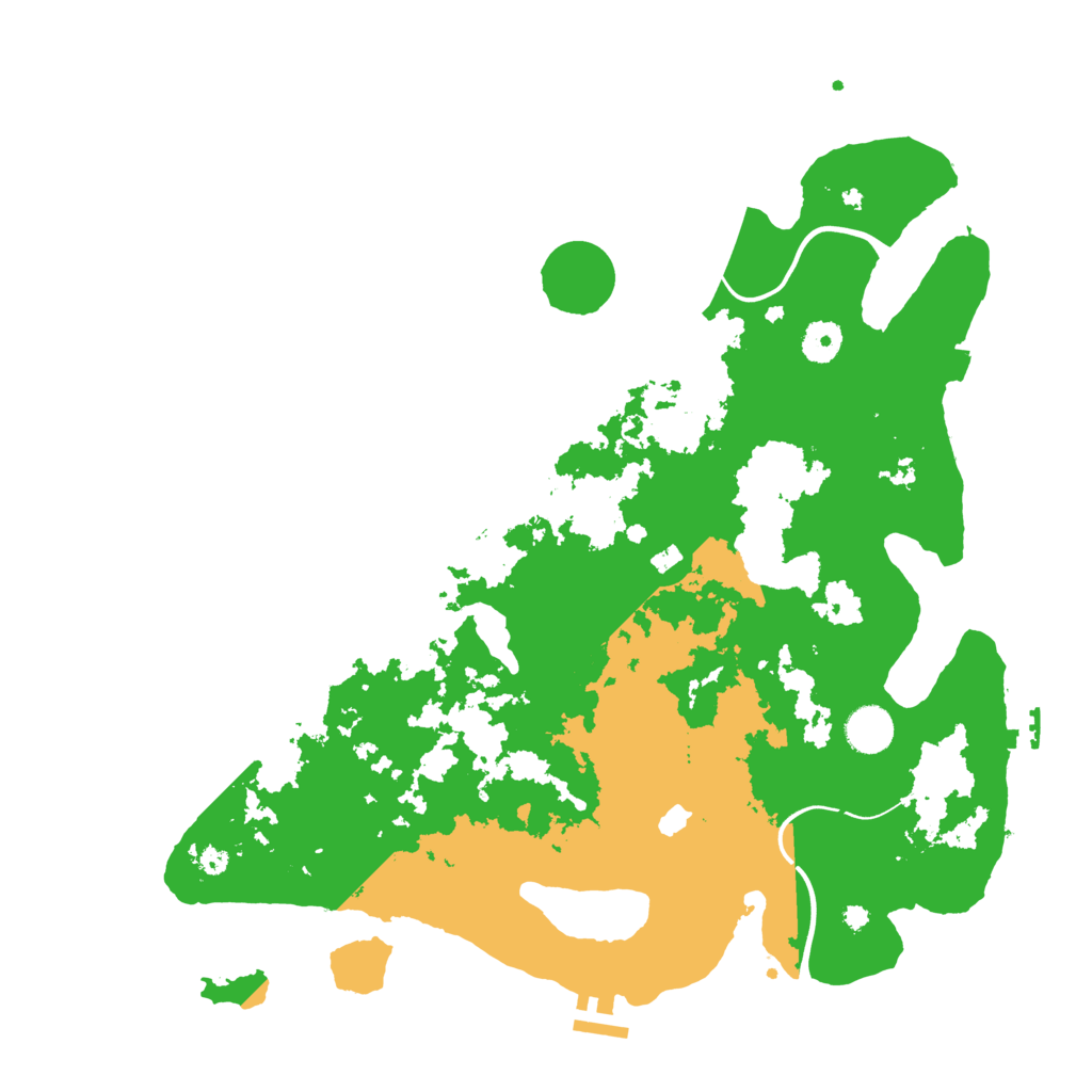 Biome Rust Map: Procedural Map, Size: 4000, Seed: 644973