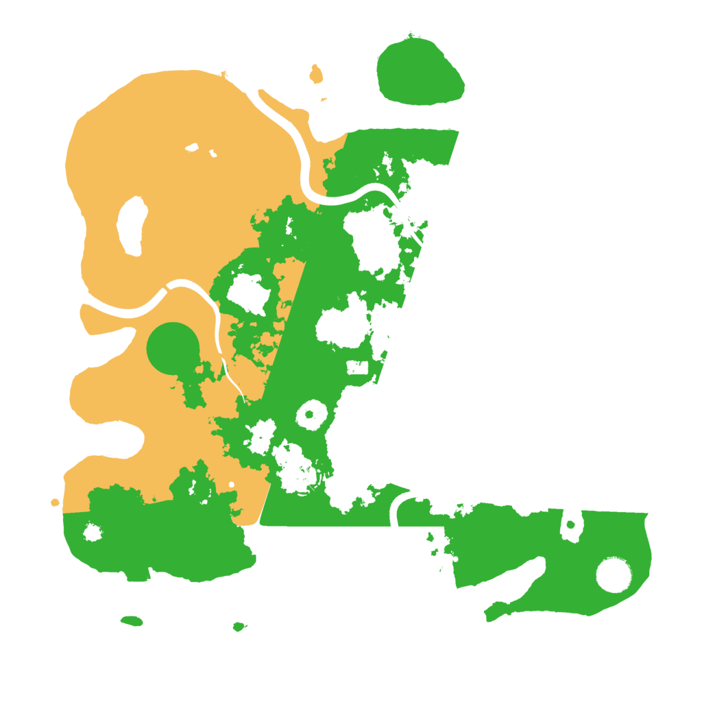 Biome Rust Map: Procedural Map, Size: 3500, Seed: 2759403
