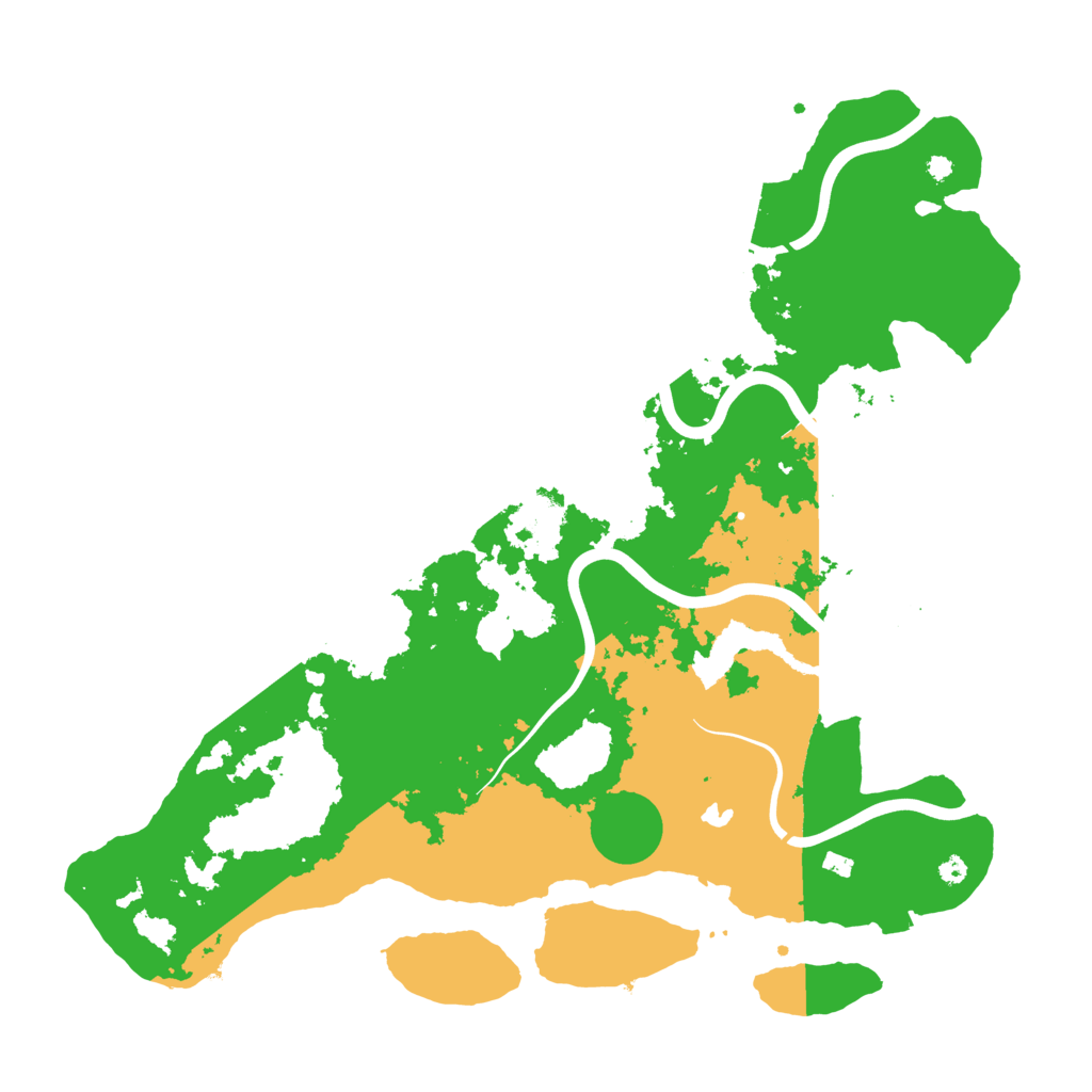 Biome Rust Map: Procedural Map, Size: 4000, Seed: 969088