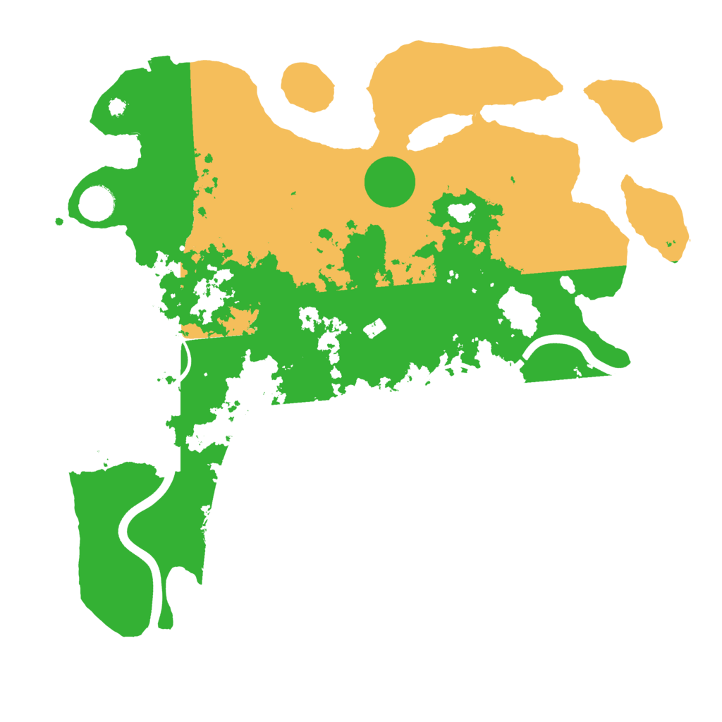 Biome Rust Map: Procedural Map, Size: 3750, Seed: 831448377