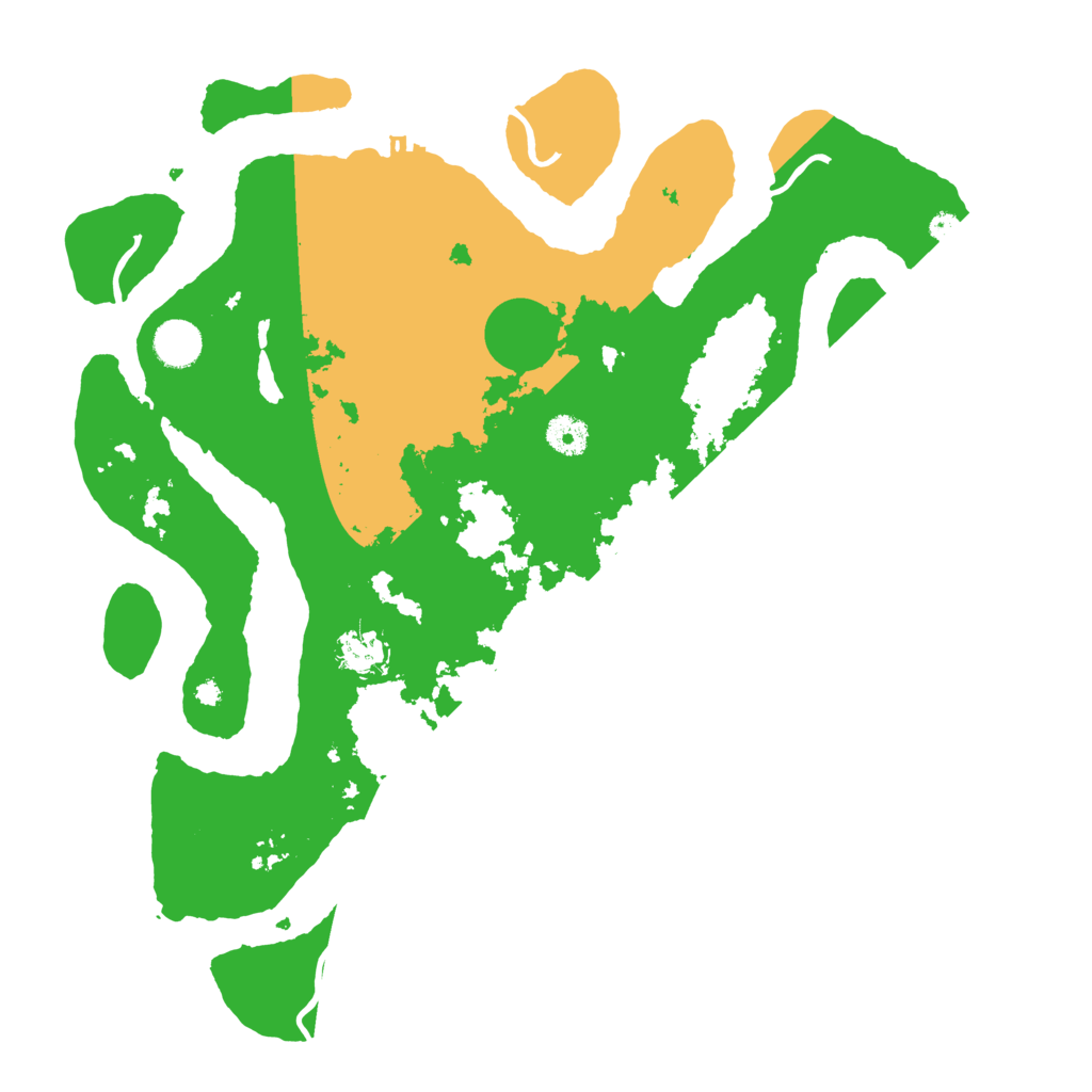 Biome Rust Map: Procedural Map, Size: 4000, Seed: 351966