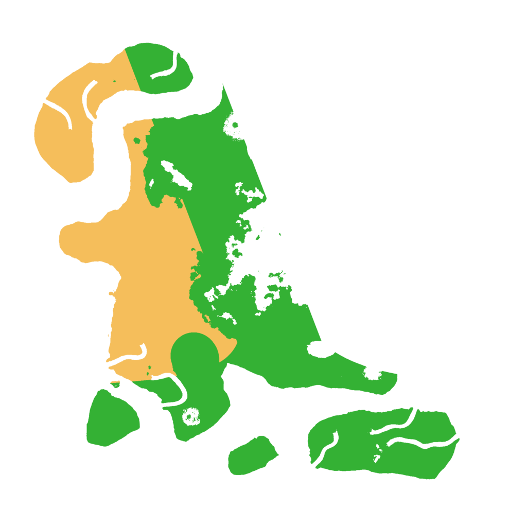 Biome Rust Map: Procedural Map, Size: 3000, Seed: 93742