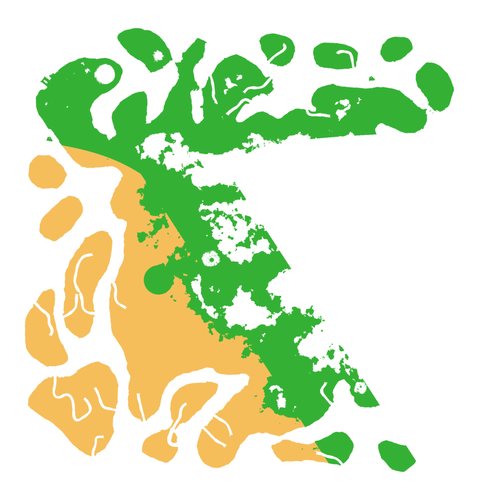 Biome Rust Map: Procedural Map, Size: 4500, Seed: 5369772