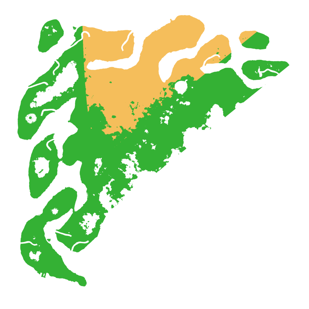 Biome Rust Map: Procedural Map, Size: 4500, Seed: 2753855