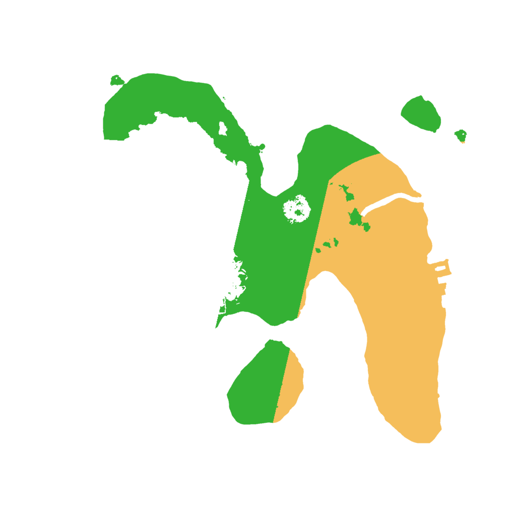 Biome Rust Map: Procedural Map, Size: 2000, Seed: 679921270