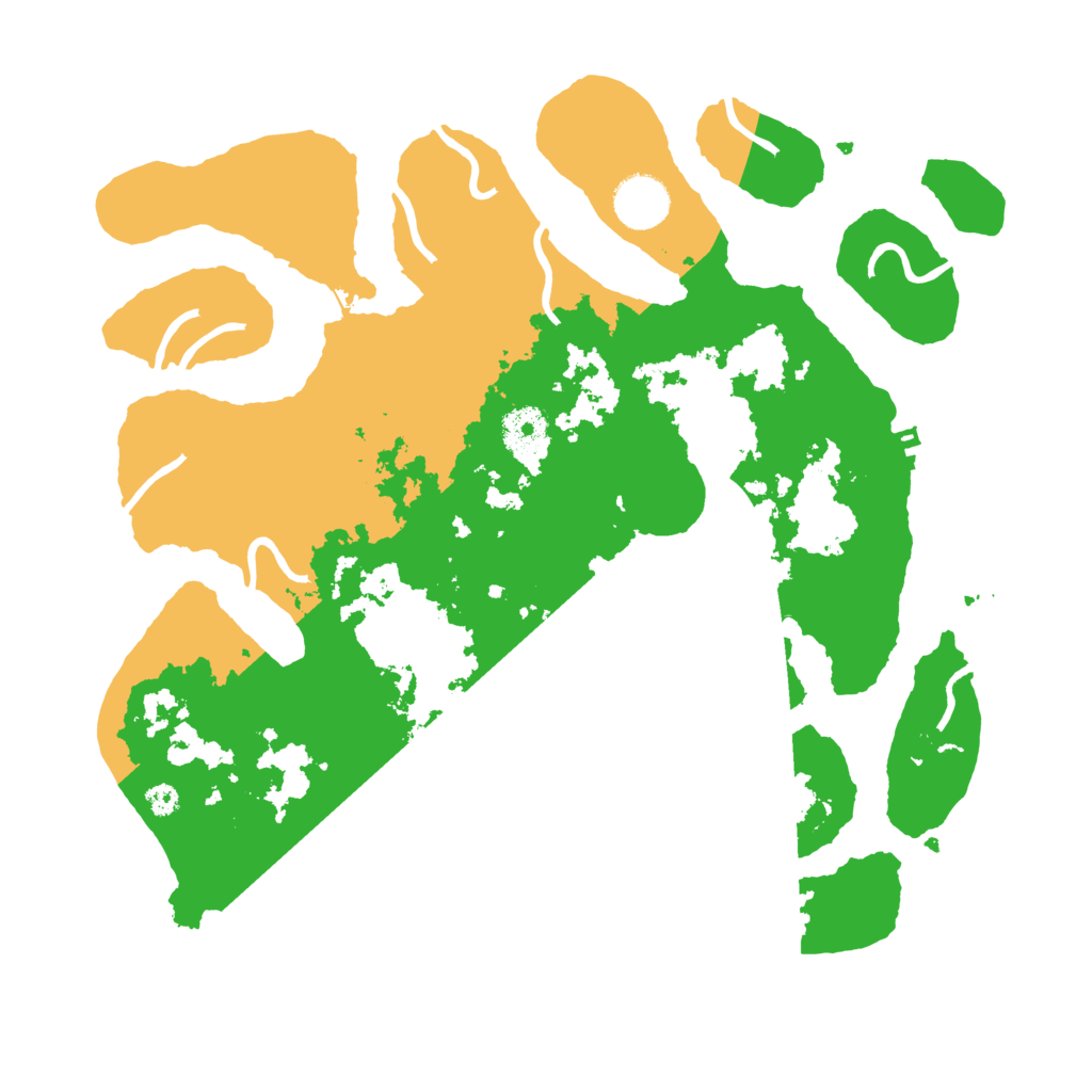 Biome Rust Map: Procedural Map, Size: 3500, Seed: 2630753