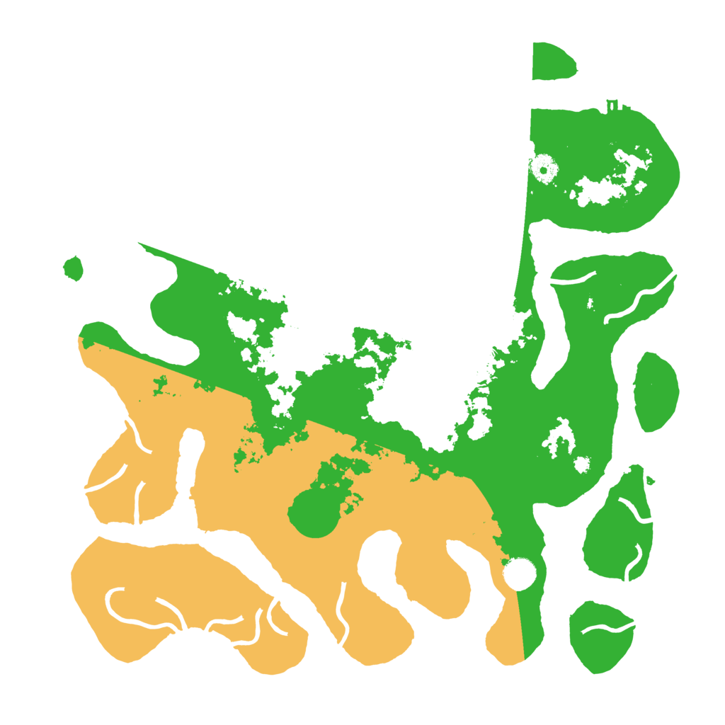 Biome Rust Map: Procedural Map, Size: 4000, Seed: 965956