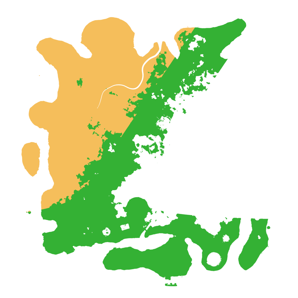 Biome Rust Map: Procedural Map, Size: 3800, Seed: 407695