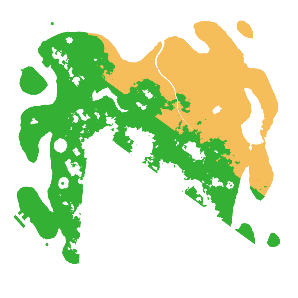 Biome Rust Map: Procedural Map, Size: 4000, Seed: 309929