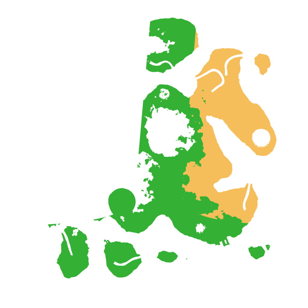 Biome Rust Map: Procedural Map, Size: 3000, Seed: 701013926